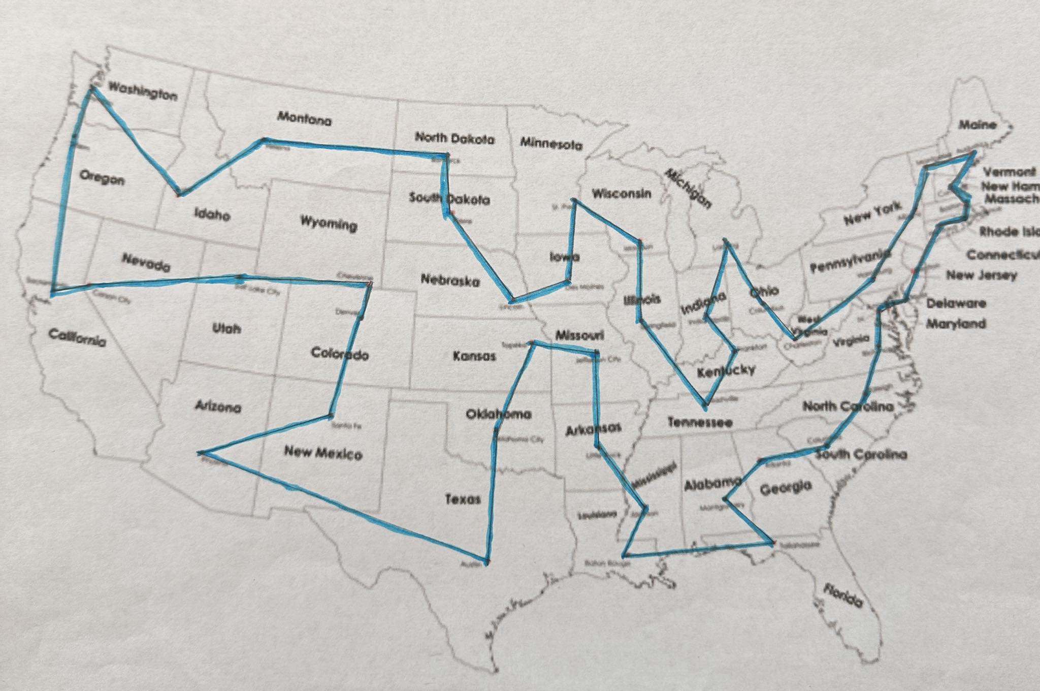 The 2025 State Capitals Road Trip